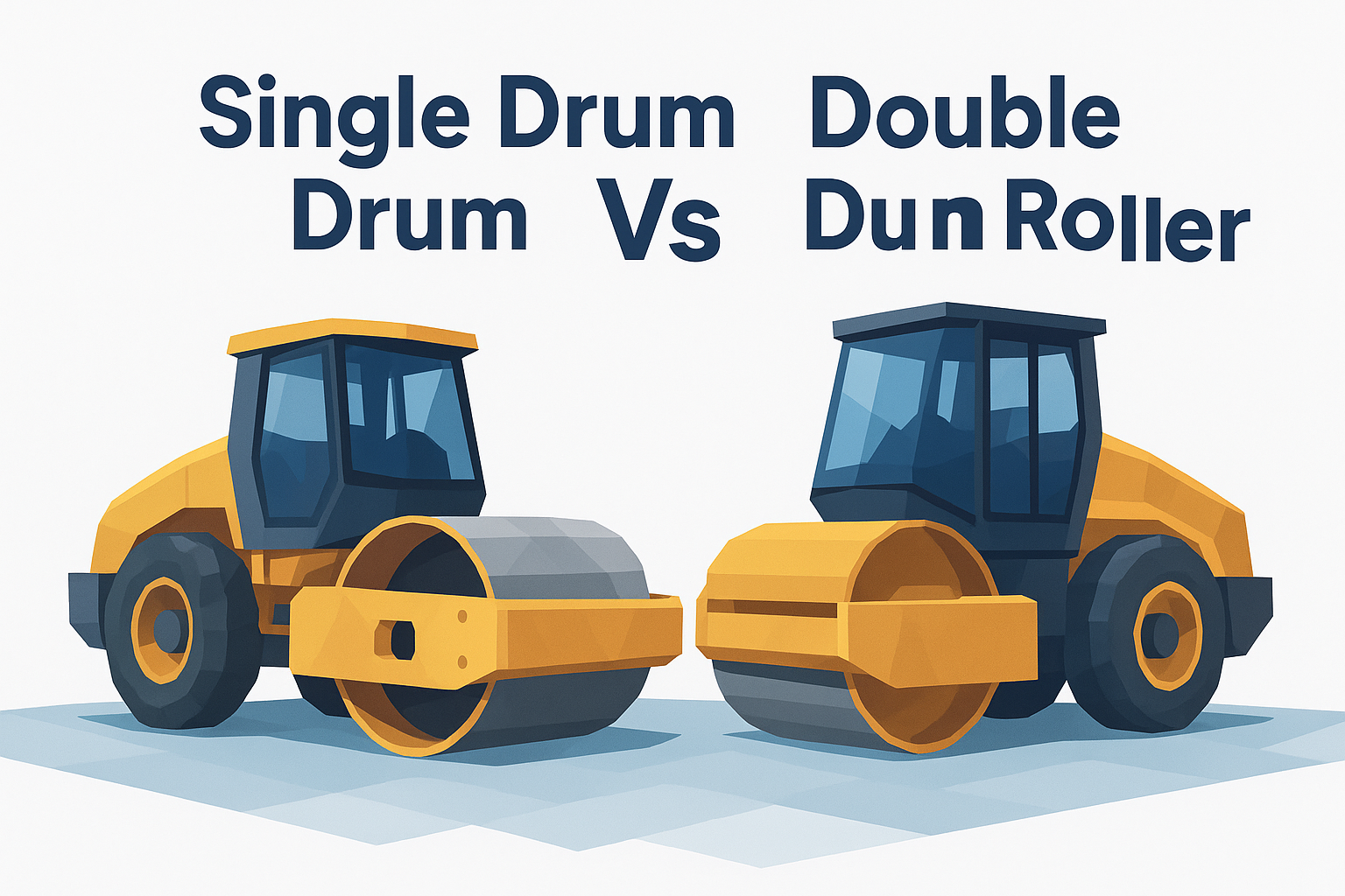 Single Drum Vs Double Drum Roller: Differences, Pros, Uses