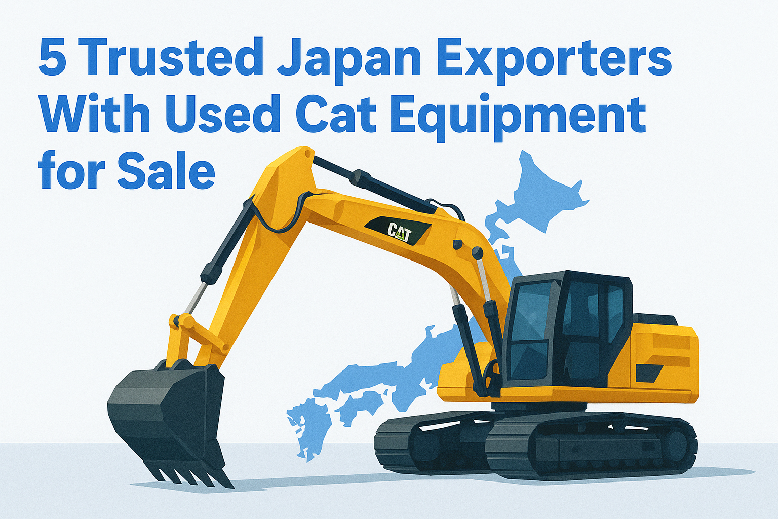 5 Trusted Japan Exporters With Used Cat Equipment for Sale