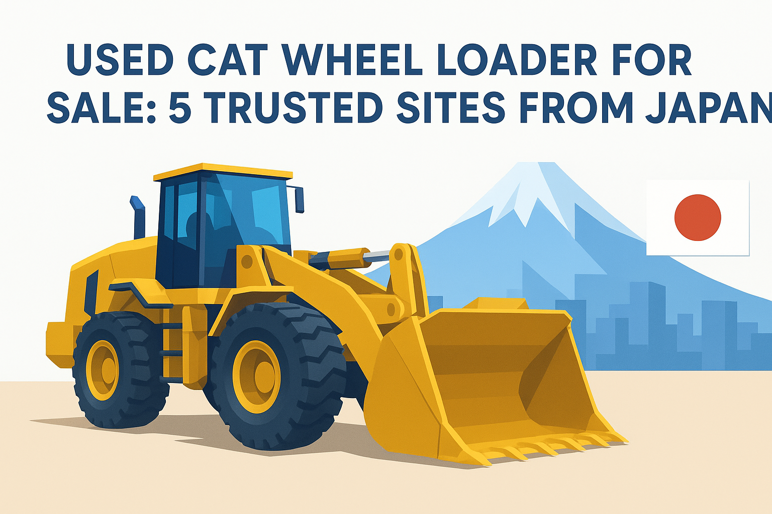 Used Cat Wheel Loader For Sale: 5 Trusted Sites From Japan