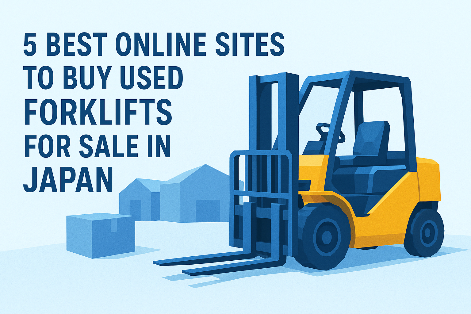 5 Best Online Sites to Buy Used Forklifts for Sale in Japan