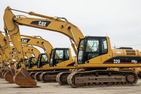 Illustration for "Used Caterpillar CAT 320 Excavator: Japan Export with Inspection & Pricing" &mdash; Caterpillar CAT 320 excavator used