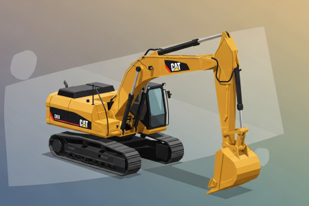 Illustration for "Import Used Caterpillar Excavators from Japan to Australia | Pricing, Inspection & Export" &mdash; used Caterpillar excavator export Australia