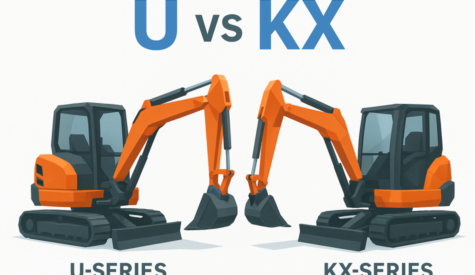 Kubota Mini Excavator Models: 6 U Vs KX Size & Specs Guide