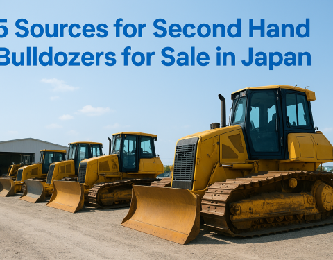 5 Sources for Second Hand Bulldozers for Sale in Japan