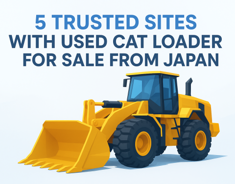 5 Trusted Sites With Used Cat Loader For Sale From Japan