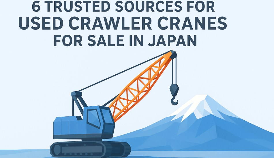 6 Trusted Sources For Used Crawler Cranes For Sale In Japan