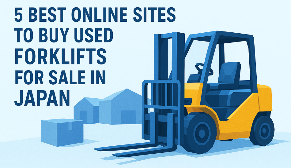 5 Best Online Sites to Buy Used Forklifts for Sale in Japan