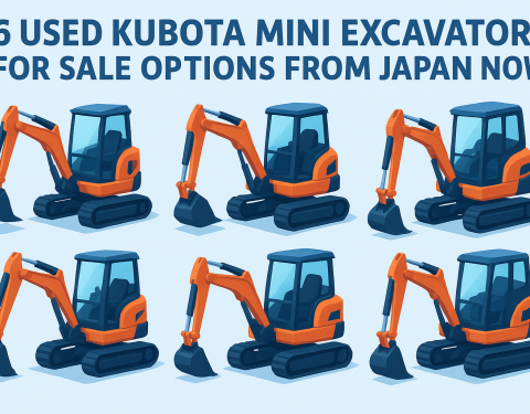 6 Used Kubota Mini Excavator for Sale Options From Japan Now