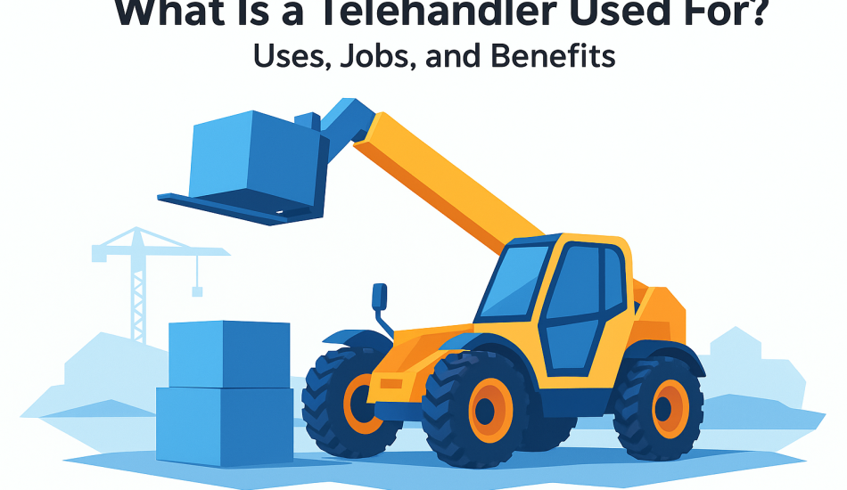 What Is a Telehandler Used For? Uses, Jobs, and Benefits
